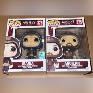 Maria #376 & Aguilar #375 Funko Pop Set!
